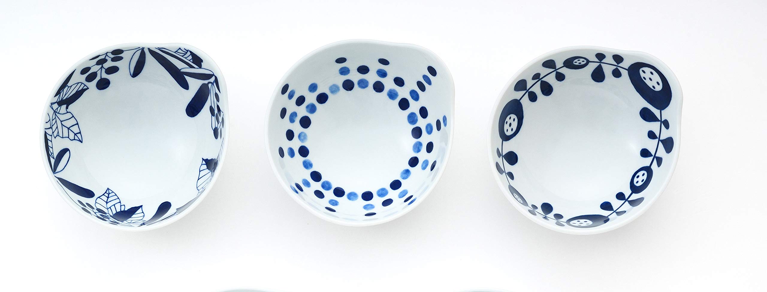 有田焼　陶器ボウル3個セット Amazon｜西日本陶器 食器 器 鉢 ボウル セット 3個 とんすい 有田焼